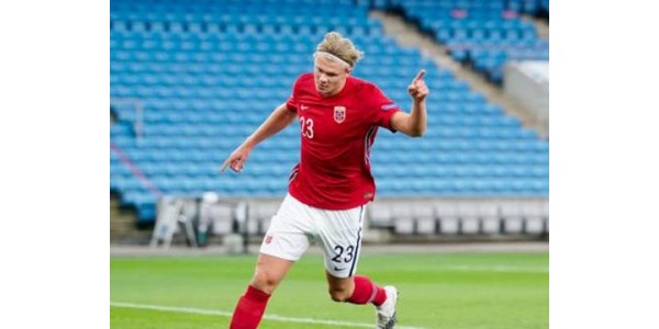 Erling Braut Håland se umístil na prvním místě v seznamu střelců Evropské ligy